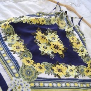 silky bandana like tank